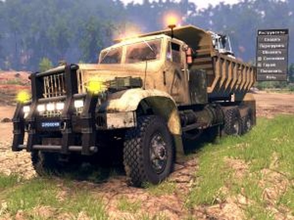 ЯАЗ-214версия 18.01.17 для SpinTires (v03.03.16)