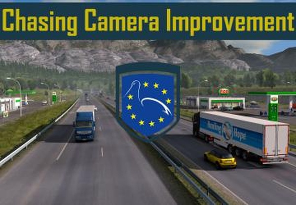 Chasing Camera Improvementверсия 1.10 для Euro Truck Simulator 2 (v1.39.x)
