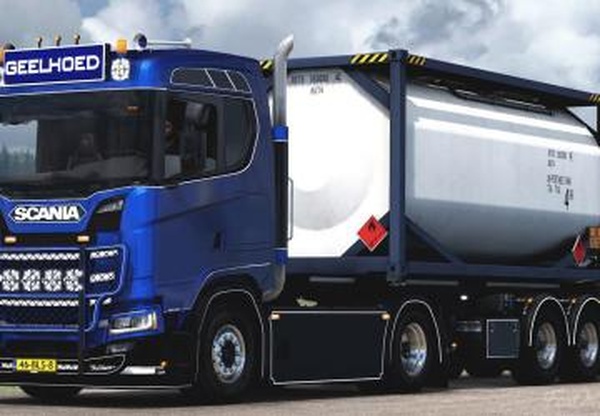 Scania S450 Geelhoedверсия 1.0 для Euro Truck Simulator 2 (v1.39.x)