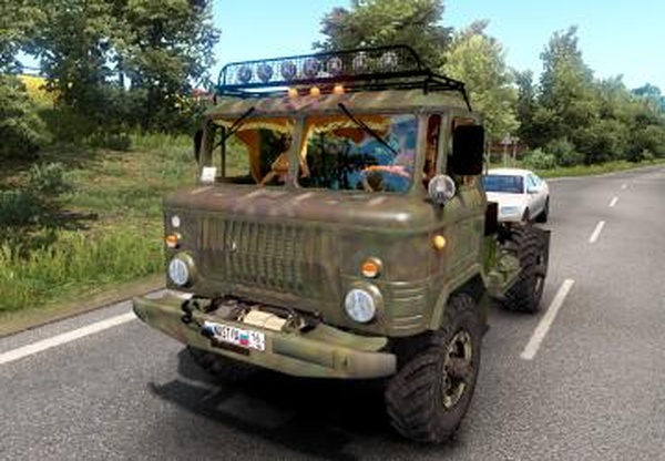 Газ 66 Шишигаверсия 27.02.21 для Euro Truck Simulator 2 (v1.39.x)