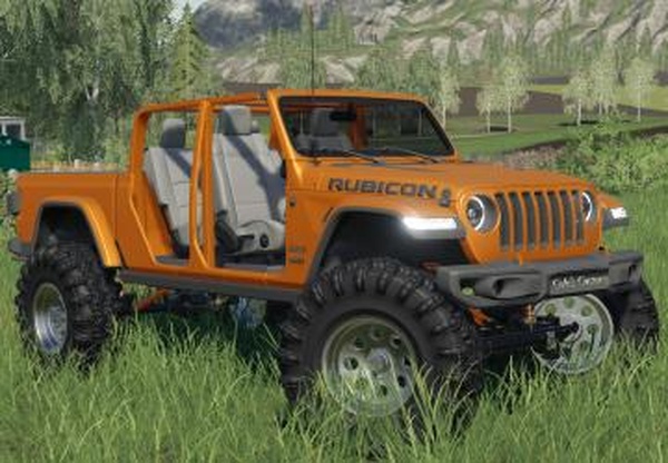 Jeep Gladiator 2020версия 2.2 для Farming Simulator 2019 (v1.6.x)
