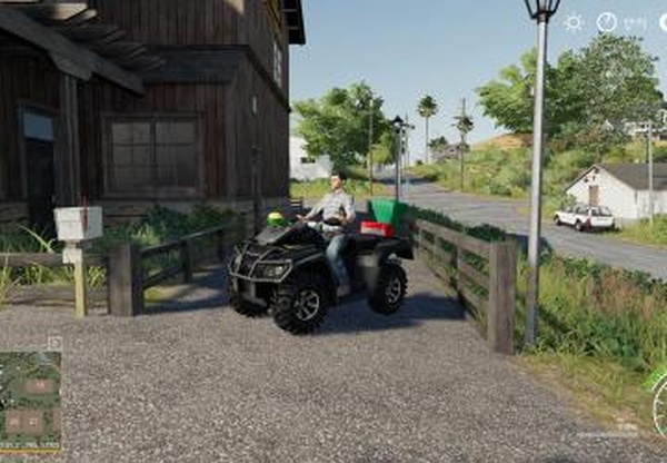 Lizard Motorbikeверсия 1.0 для Farming Simulator 2019