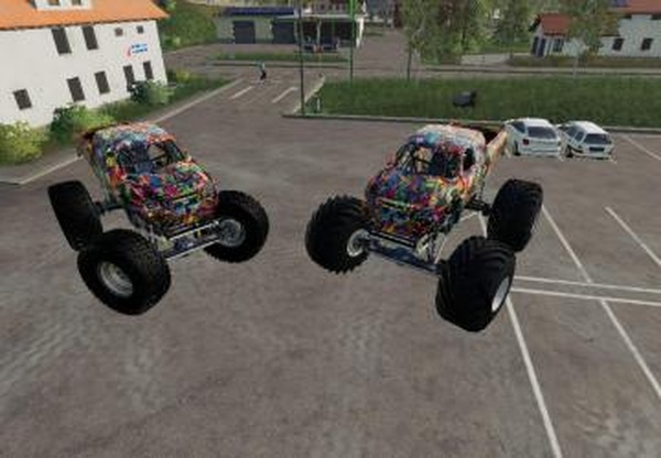 Monster Jamверсия 1.0 для Farming Simulator 2019