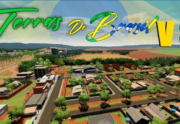 Карта «Terras do Brasil V3»версия 3.0.0.0 для Farming Simulator 2022