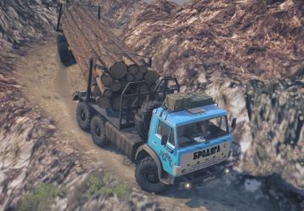 КамАЗ 4310 Бродягаверсия 18.10.18 для Spintires: MudRunner (v18.10.18)