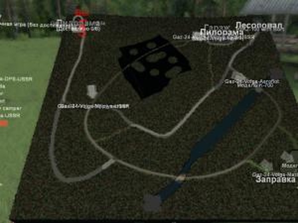 Карта «ГаЗ 24»версия 1.0 для SpinTires (v03.03.16)