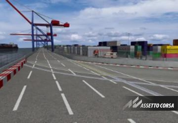 Hamburg Harborверсия 1.0 для Assetto Corsa