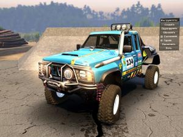 Nissan Patrol GQверсия 15.01.17 для SpinTires (v03.03.16)
