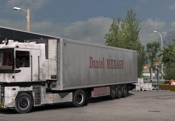 Грязный скин «Daniel Menage»версия 1.0 для Euro Truck Simulator 2 (v1.38.x, - 1.40.x)
