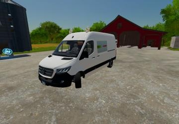 Mercedes Sprinter RWZ (Claas)версия 1.0.0.0 для Farming Simulator 2022