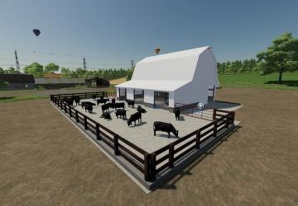 Steer/Heifer barnверсия 1.0.0.0 для Farming Simulator 2022