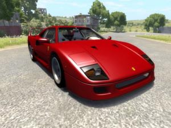 Ferrari F40версия 23.01.17 для BeamNG.drive (v0.8)