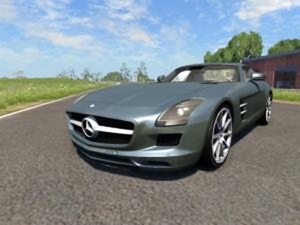 Mercedes-Benz SLS AMGверсия 20.01.17 для BeamNG.drive (v0.8)