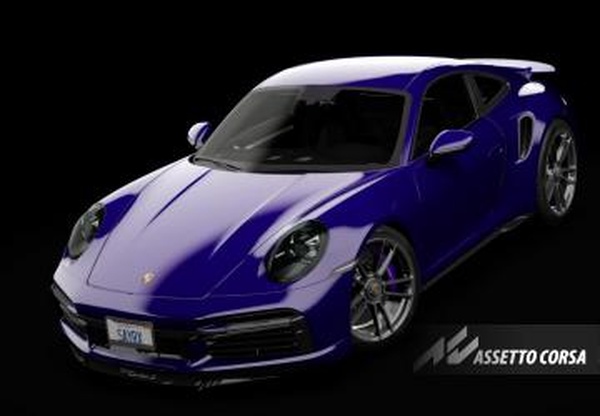 Sayrx Porsche 911 turboS 2022версия 5.0 для Assetto Corsa