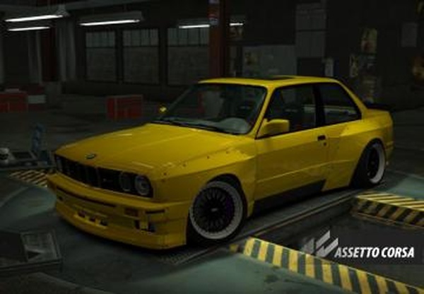 Sayrx BMW M3 E30 Rocket Bunnyверсия 5.0 для Assetto Corsa