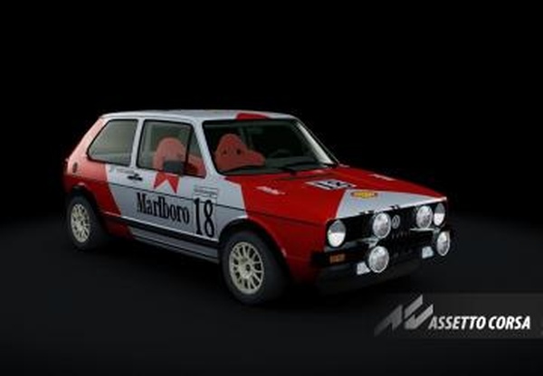Volkswagen Golf GTI MK1 1.8 GrAверсия 1.1 для Assetto Corsa