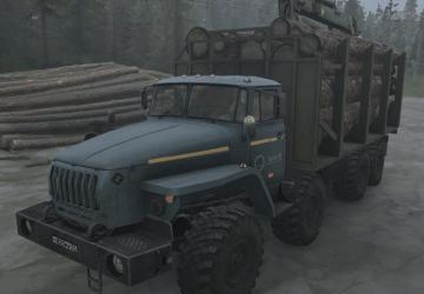 Урал-6614 8x8версия 12.12.18 для Spintires: MudRunner (v18.10.18)
