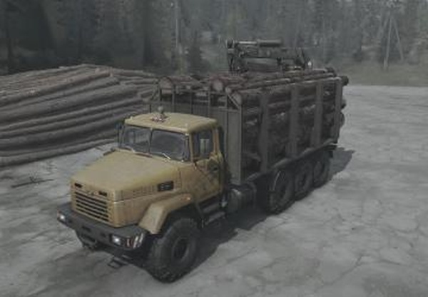 КрАЗ-7140версия 12.12.18 для Spintires: MudRunner (v18.10.18)