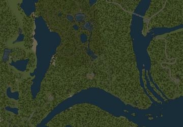 Карта «Горные реки и озера»версия 12.12.18 для Spintires: MudRunner (v18.10.18)