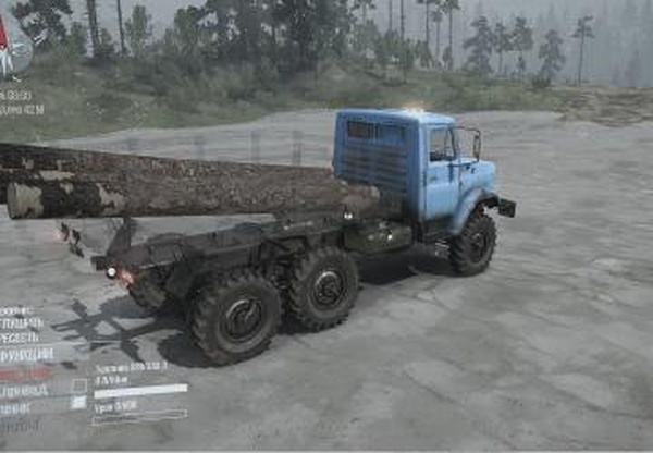 Зил-4334версия 3.0 для Spintires: MudRunner (v18/05/21)