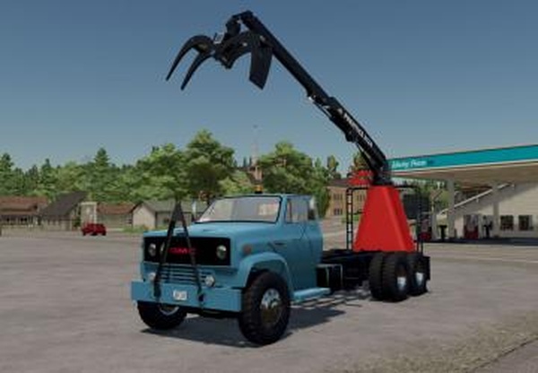 Chevrolet C60 front log loaderверсия 1.0.0.0 для Farming Simulator 2022