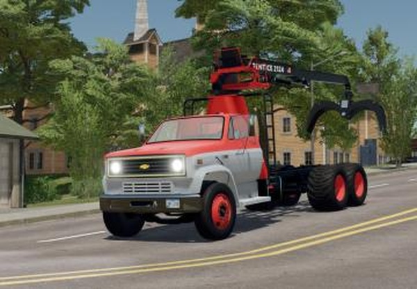 Chevrolet C60 rear log loaderверсия 1.0.0.0 для Farming Simulator 2022