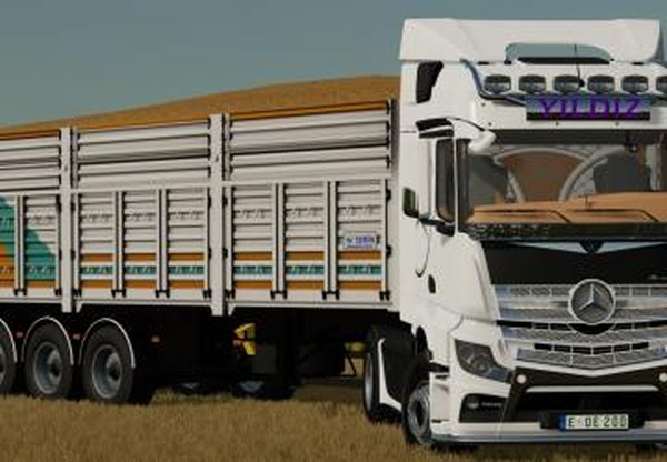 Mercedes Actros 1845версия 1.0.0.0 для Farming Simulator 2022