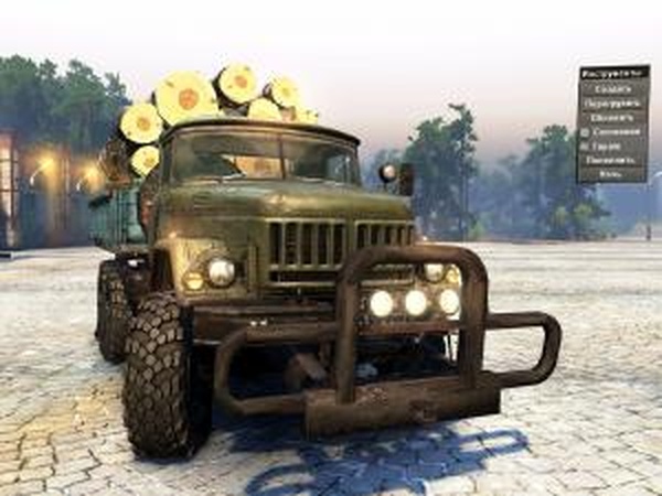 Зил-131 «IZOKU»версия 20.11.16 для SpinTires (v03.03.16)