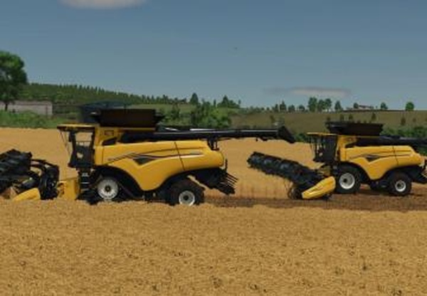 New Holland CR10.90 2024версия 1.0.0.0 для Farming Simulator 2025