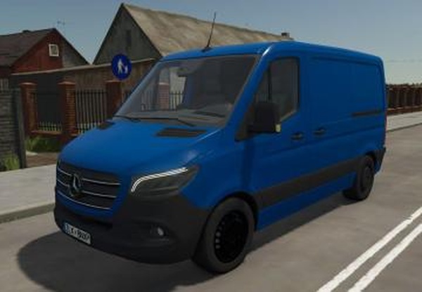 2018 Mercedes-Benz Sprinter Packверсия 1.1.0.0 для Farming Simulator 2025