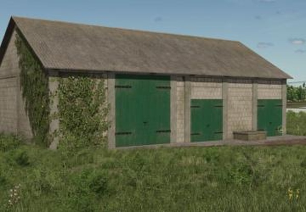 Big White Cow Barnверсия 1.1.1.0 для Farming Simulator 2025