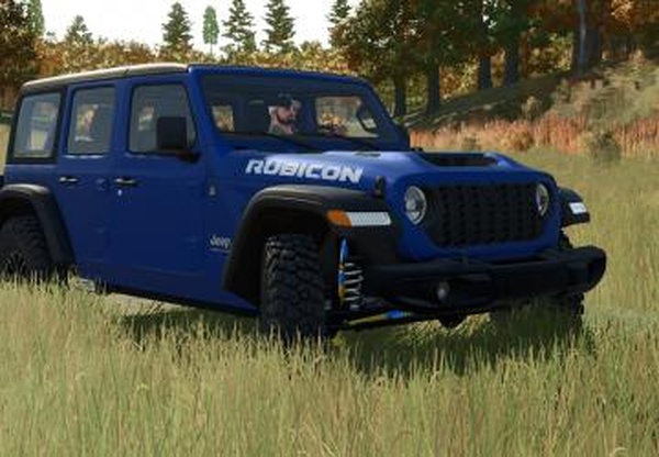 Jeep Wrangler Rubicon 2024версия 1.0.0.0 для Farming Simulator 2025 (v1.10.x)