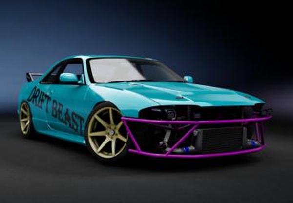 CW R33 RB25DETверсия 1.2 для Assetto Corsa