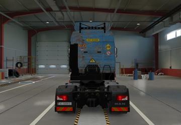 Скин для MAN TGA от MADsterверсия 1.0 для Euro Truck Simulator 2 (v1.38.x, 1.39.x)