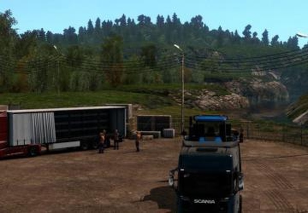 Island in the Atlanticверсия 1.0 для Euro Truck Simulator 2 (v1.39.x)