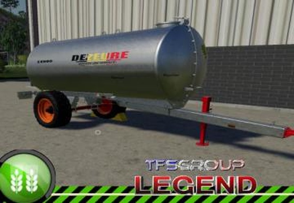 Dezeure Water 15000версия 1.5 для Farming Simulator 2019