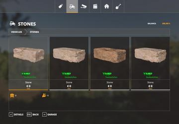 Stone Packверсия 1.0 для Farming Simulator 2019