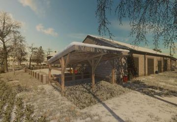 Polish wooden shedверсия 1.0.0.0 для Farming Simulator 2025