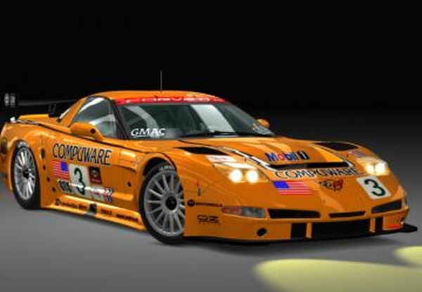 GT2 2 - Chevrolet Corvette C5-R 2004версия 1.0 для Assetto Corsa