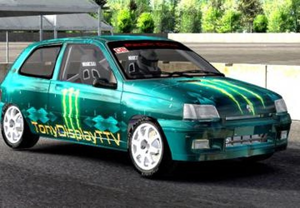 Renault Clio TonyDisplayTTV 2023версия 1.0 для Assetto Corsa