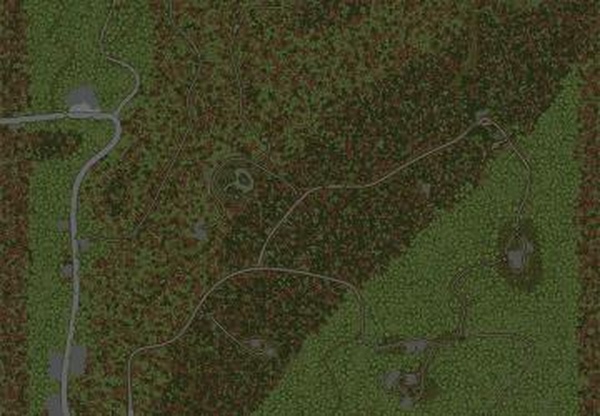 Карта «Где то в лесу»версия 1.0 для Spintires: MudRunner (v18.10.18)