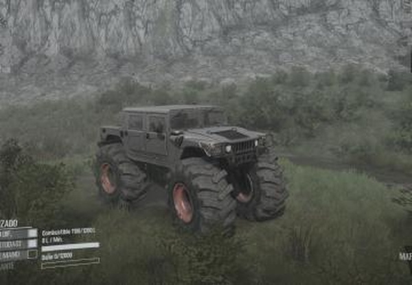 Hummer monsterверсия v1 для Spintires: MudRunner (v18.10.18)