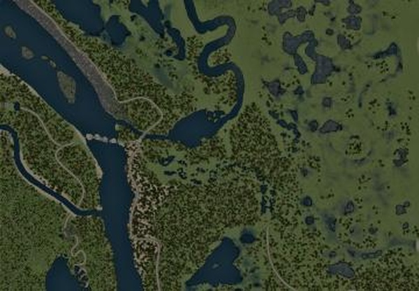 Карта «Болото неодолимое»версия 01.12.18 для Spintires: MudRunner (v18.10.18)