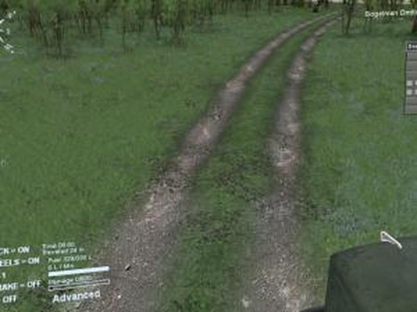 Реалистичная лесная дорожкаверсия 1.0 для SpinTires (v03.03.16)
