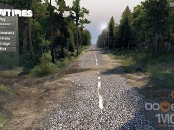 Текстура «Реалистичный асфальт»версия 1.0 для SpinTires (v03.03.16)