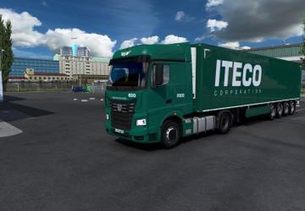 Combo skin Iteco Corporationверсия 1.0 для Euro Truck Simulator 2 (v1.39.x)