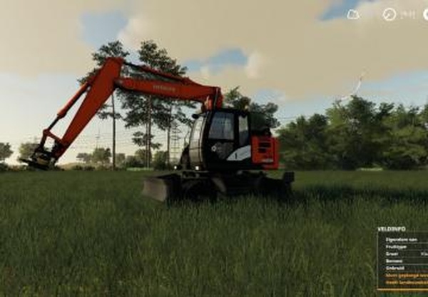 Hitachi Zaxis 145Wверсия 1.1.0.0 для Farming Simulator 2019