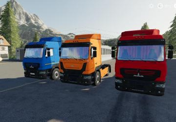 Маз 5440E9версия 2.0 для Farming Simulator 2019 (v1.6.0.0)