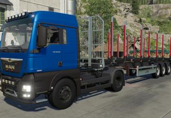 MAN TGXверсия 1.0.0.0 для Farming Simulator 2019 (v1.6.x)