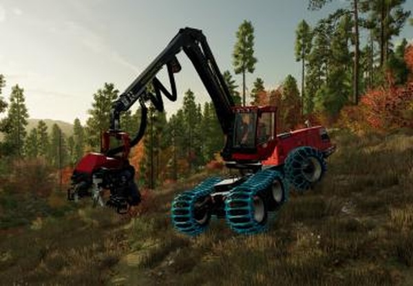 Komatsu / Valmet 911.4версия 1.3.0.0 для Farming Simulator 2022